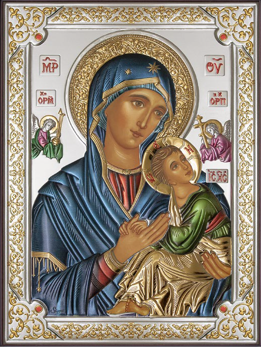 Virgen Perpetuo Socorro 13 x 18 200.000