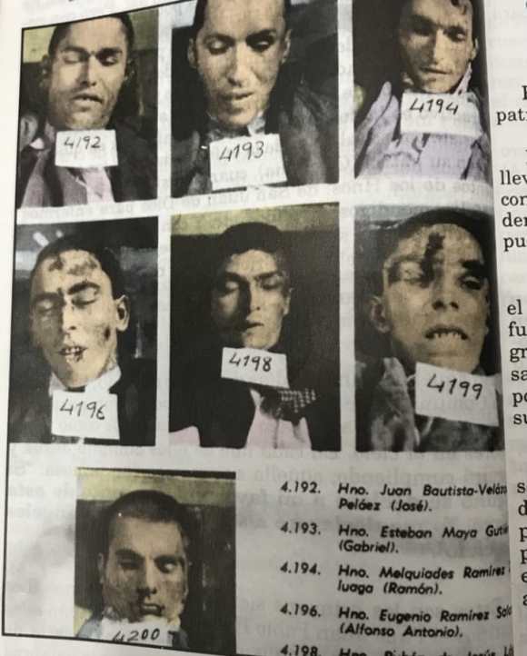 martires colombianos