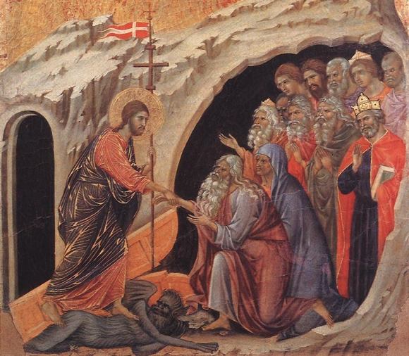 Descenso a los infiernos_ Duccio di Buoninsegna (1311)