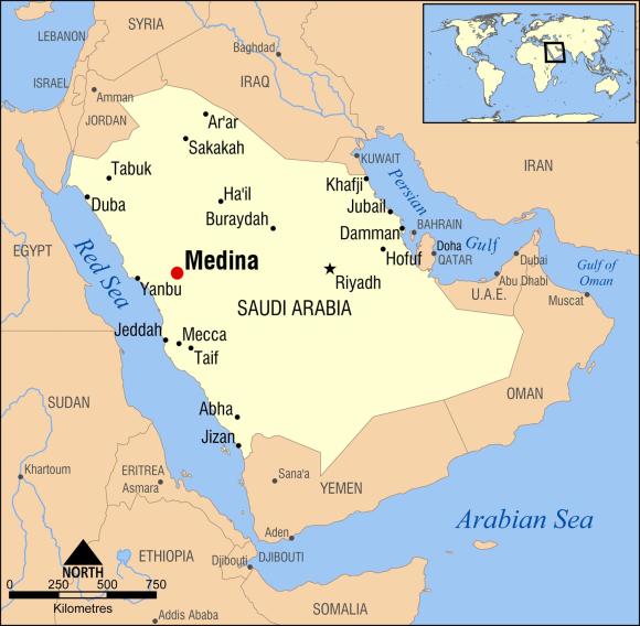 medina-arabia-saudita-mapa