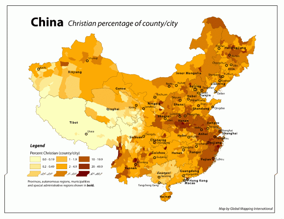 christians China