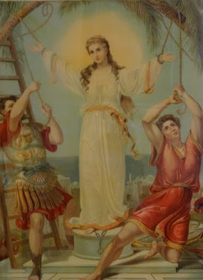 Martirio de Santa Corona