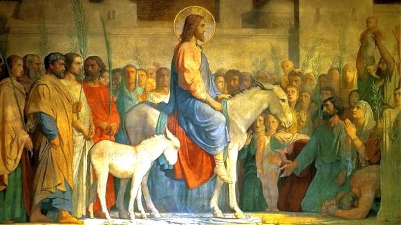 Christ-entering-Jerusalem-on-an-ass