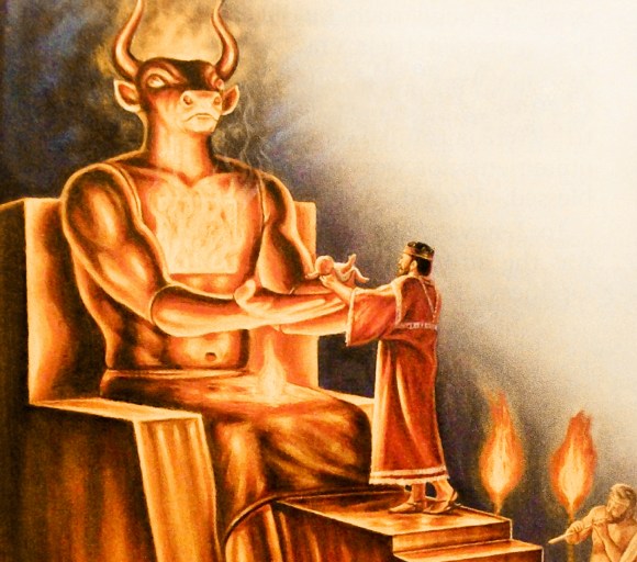 La Navidad es un ritual a Moloch el devorador de Niños